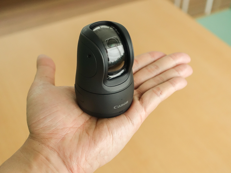 本体サイズは手のひらに収まるほど小さい