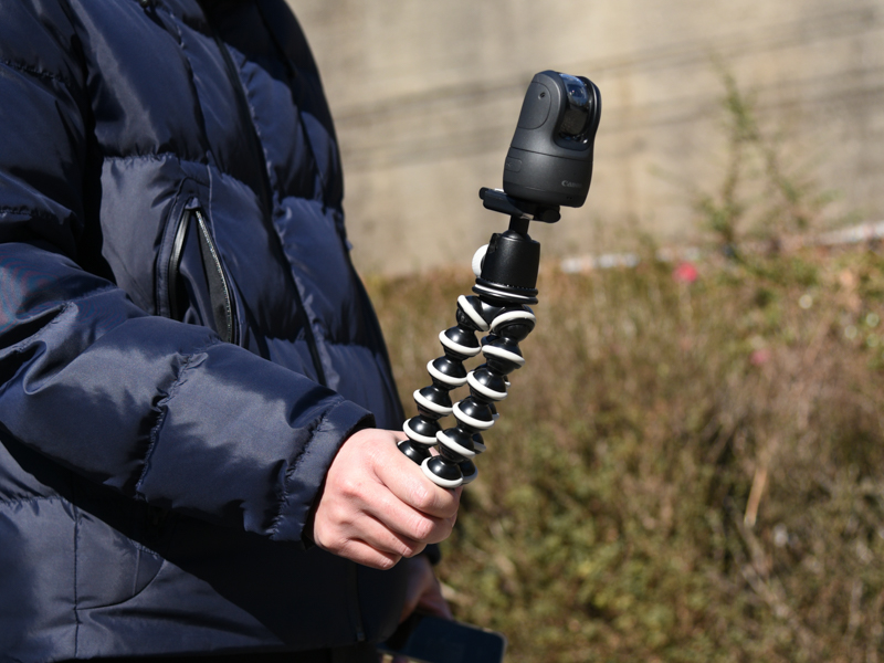 手持ち撮影スタイル