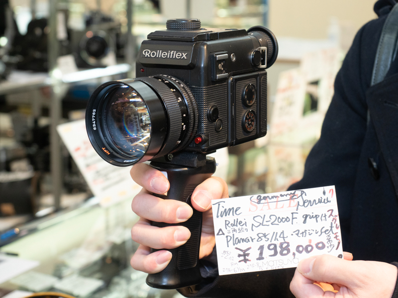 Rollei：Rolleiflex SL 2000F＋Planar 85mm F1.4 HFT（千曲商会）