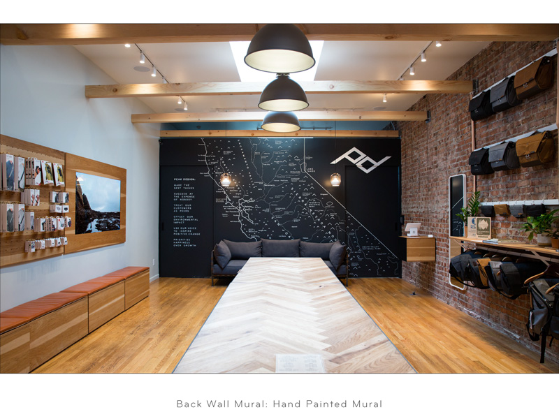 参考：店舗デザインの基となる、サンフランシスコの直営店（上：銀一提供。下：2018年に編集部撮影）