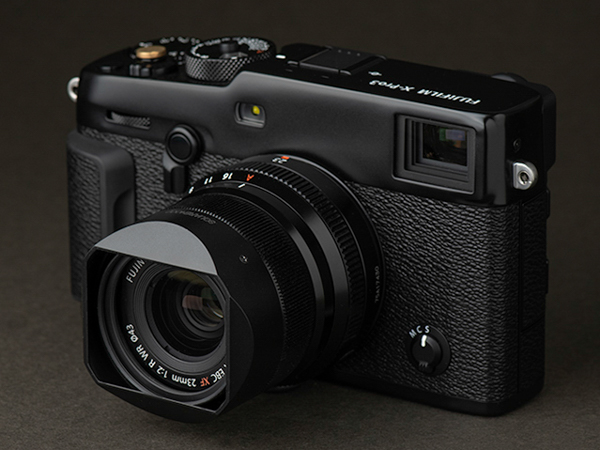 角型フードを装着した状態