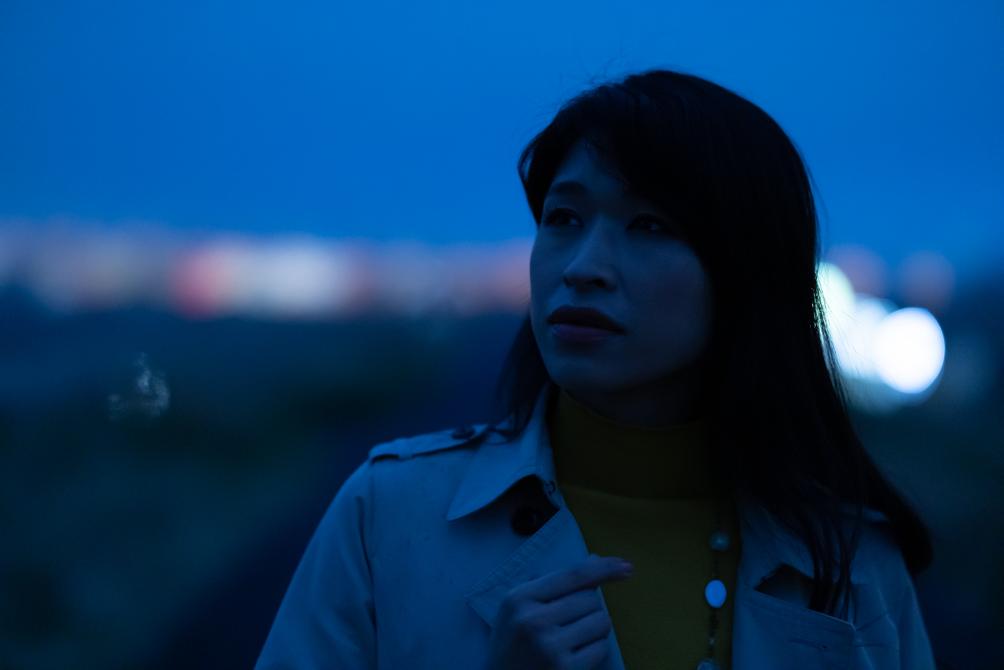 ストロボ非発光の状態<br>EOS R5 / RF85mm F1.2 L USM DS / マニュアル露出（F1.4・1/125秒） / ISO 6400