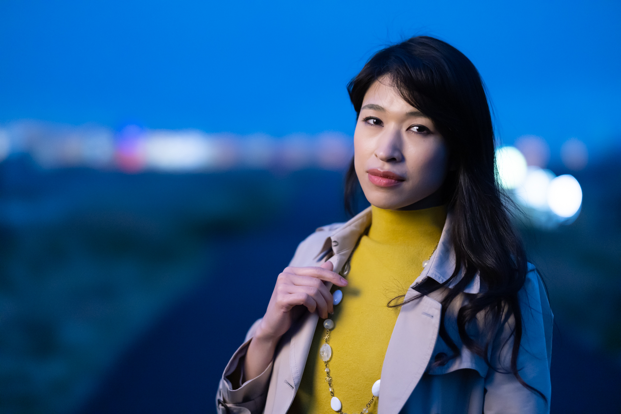 1/4,096での発光<br>EOS R5 / RF85mm F1.2 L USM DS / マニュアル露出（F1.4・1/125秒） / ISO 6400