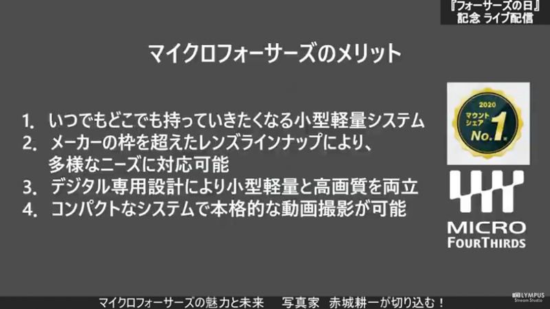 誕生から13年となる同システムについて、デジタル専用設計のマウントとして大事にしたポイントなど、その思想とメリットを改めて説明。