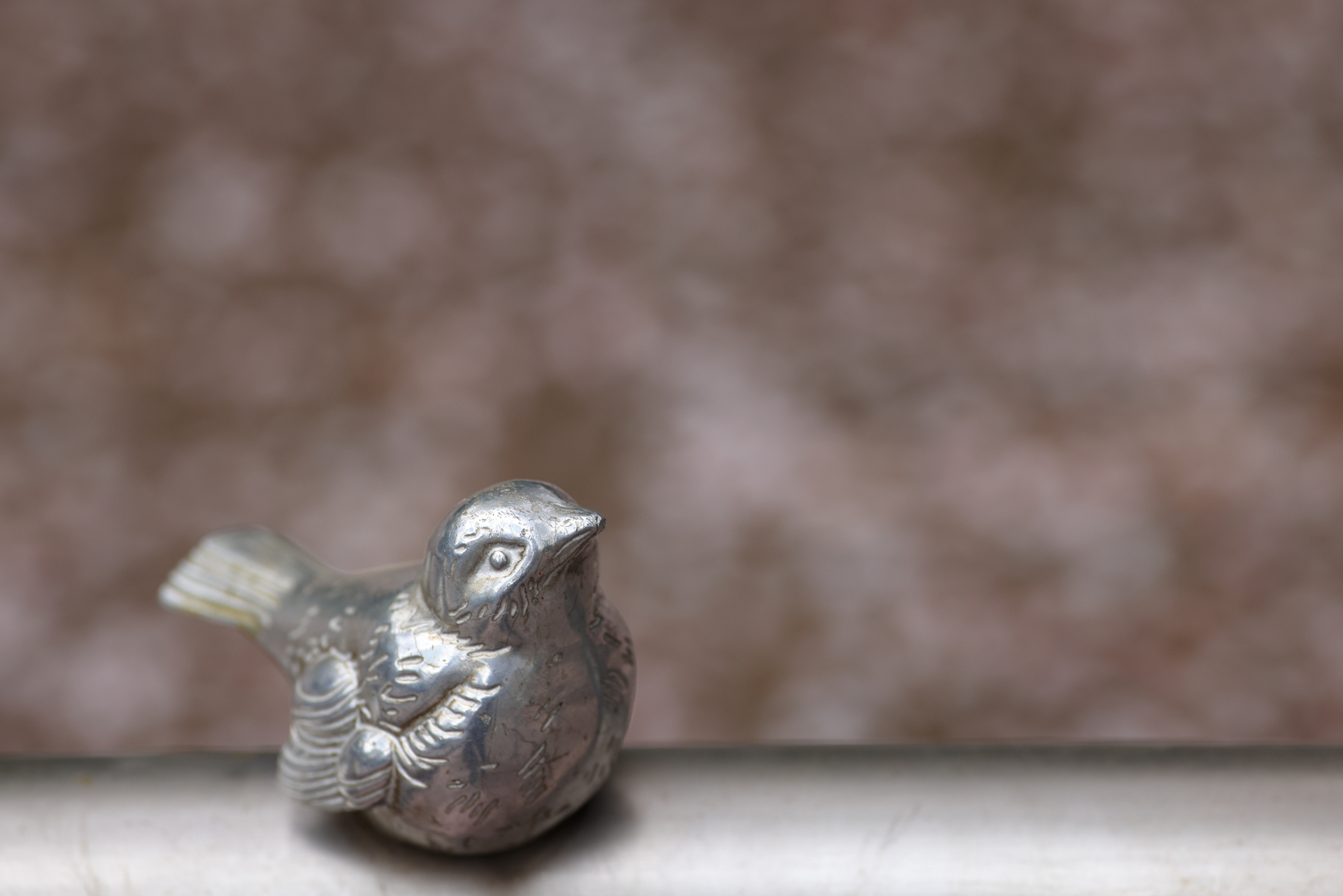 すでに手元にはデジタルのEOS一眼レフがないので、アダプターでEOS R5に装着して撮影しましたが、カメラは自動的にMFレンズであることを理解し、フォーカスエイドも自動的に機能しました。背景は地面に落ちた桜の花びらですが、シャープネスとボケ味の両者を満足させています。<br>EOS R5　MACRO APO-LANTHAR 125mm F2.5 SL（F4・1/800秒）ISO 400