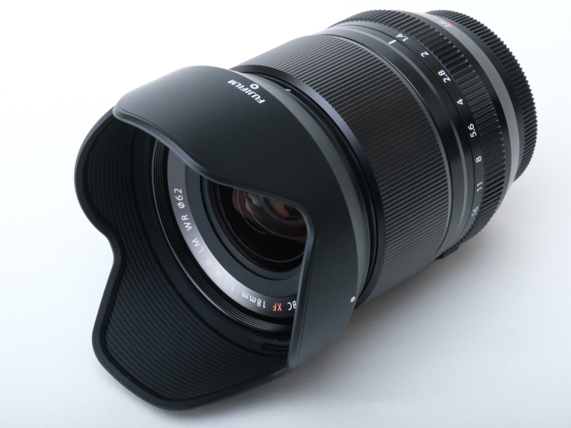 花形フードを装着した状態