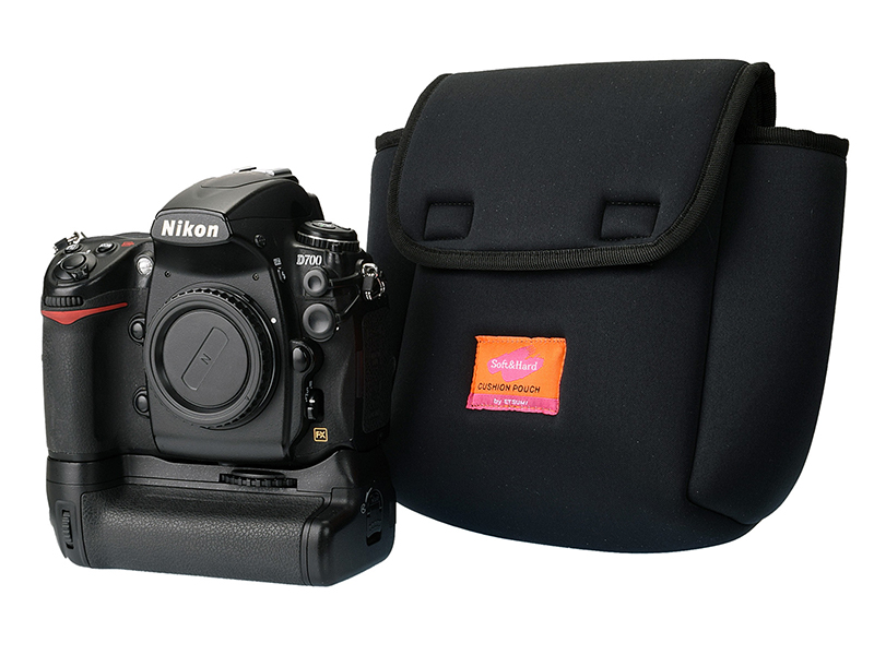 極厚デジタルクッションポーチ カメラボディL