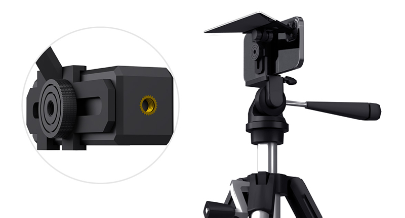 三脚ネジ穴を備えている