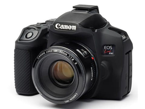 キヤノン「EOS Kiss X10i」用のイージーカバー。ブラック