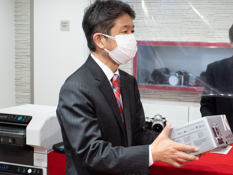 リコーイメージング株式会社 代表取締役社長の高橋忍氏