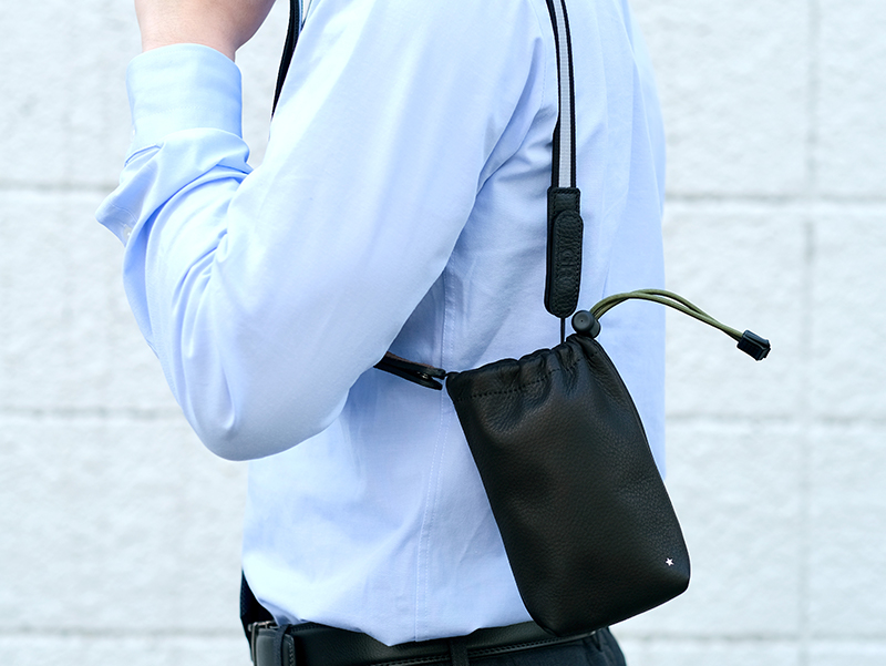 GRエクステンションストラップと併用した様子