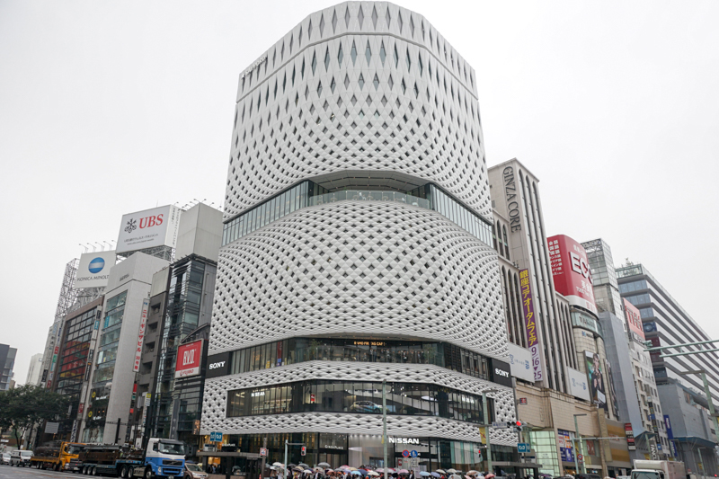 ソニーイメージングギャラリーが所在する銀座プレイスビル