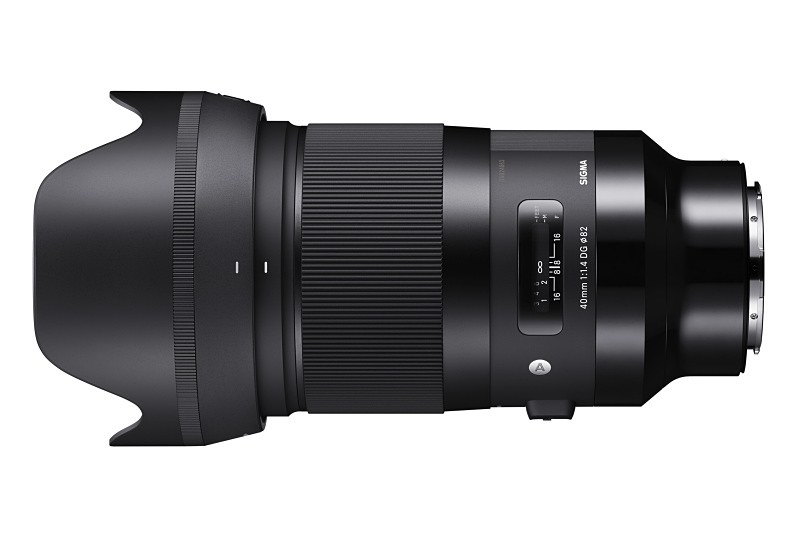 対象製品のひとつ「SIGMA 40mm F1.4 DG HSM｜Art」