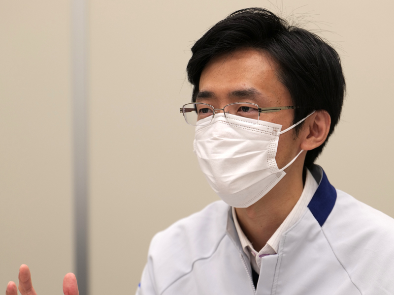 栃尾貴之氏（商品設計担当）