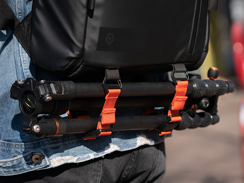 レッドを装着した様子