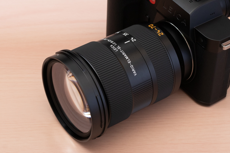 ライカSL2-Sに装着したところ