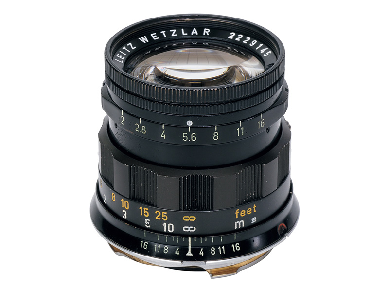 発売年：1954年（Mマウントレンズとして。現行製品の「ライカ ズミクロンM F2/50mm」とは外観やレンズ構成が異なります）