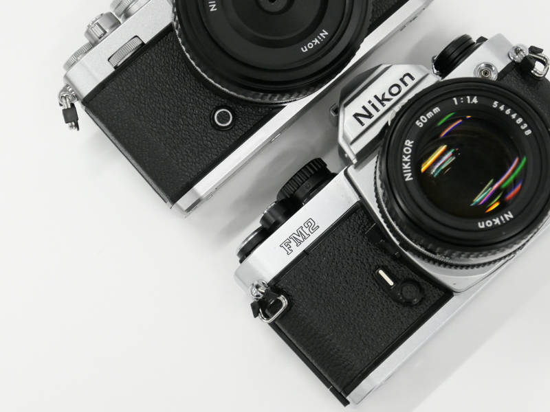 Z fcの右手側前面にあるのは、ファンクションボタン。