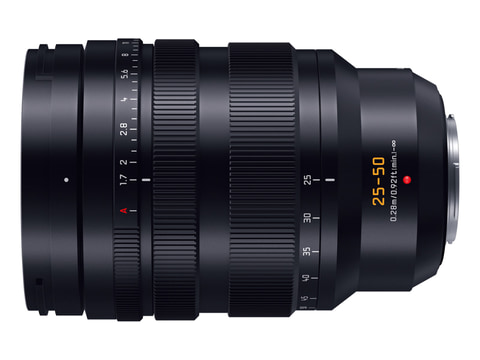 パナソニック、「LEICA DG VARIO-SUMMILUX 25-50mm / F1.7 ASPH.」を8