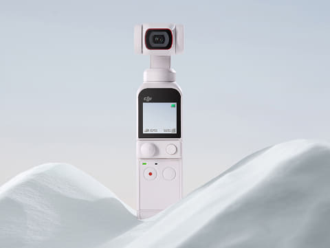 DJI Pocket 2」に新色サンセットホワイトが登場。Vlog向け新セットで5