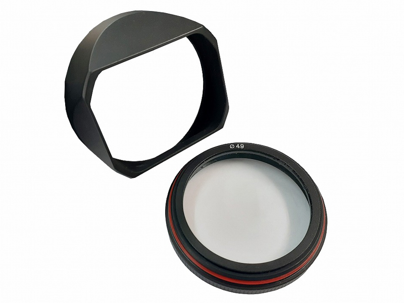 メタルスクエアフード FUJI X100シリーズ（UNX-8638）との組み合わせ例