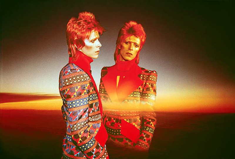 David Bowie, Dawn of Hope, 1973”（c）Sukita