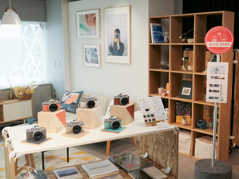 ニコンプラザ東京のNICO STOPコーナー