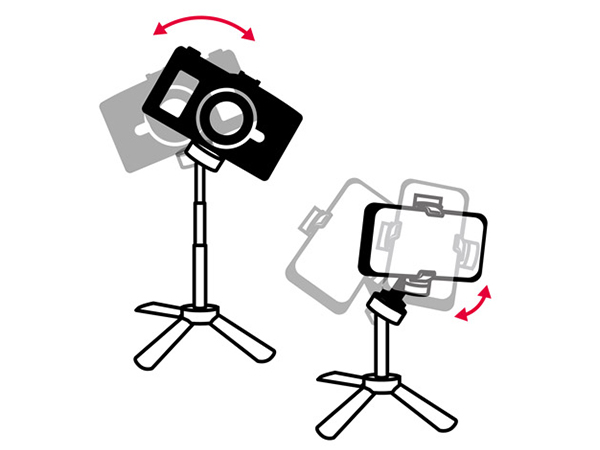 ヘッド部分は角度調整に対応