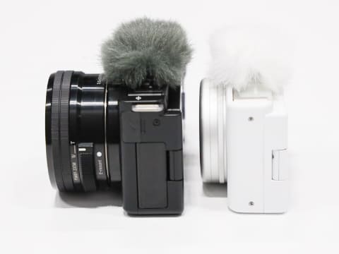 写真で見るソニーVLOGCAM ZV-E10 - デジカメ Watch