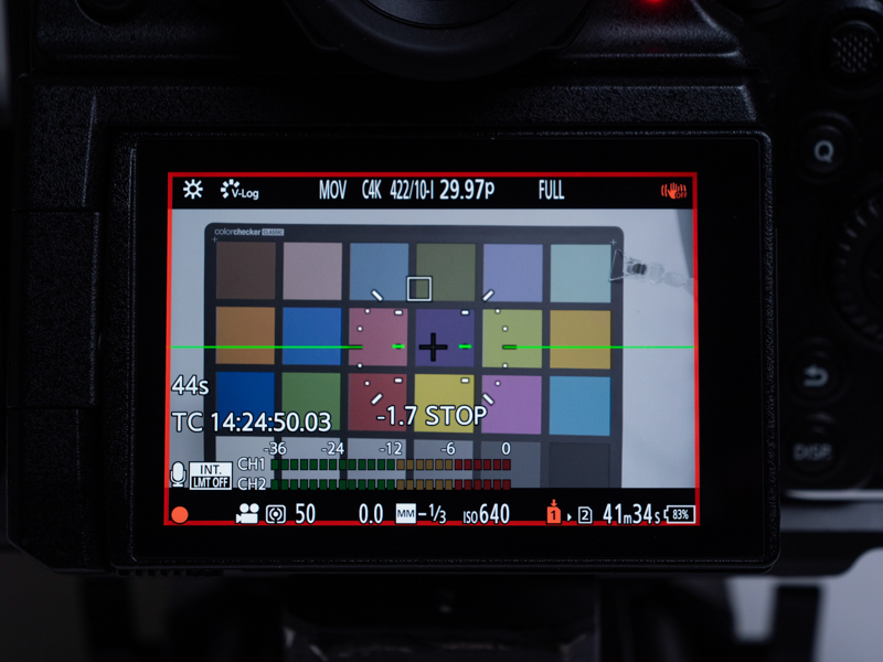 テストした撮影モードは実際の使用を想定して、Cinema4Kの30P ALL-Intra 400Mbpsモード