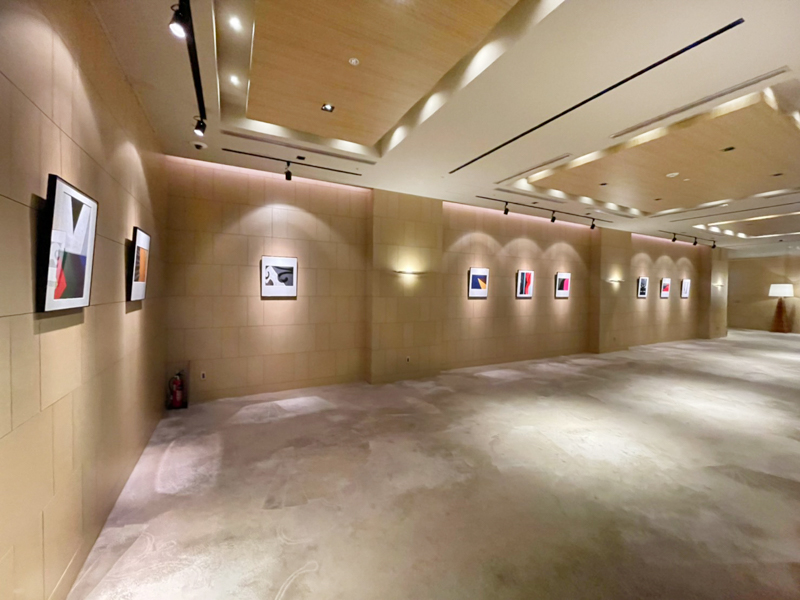 作品展示の様子