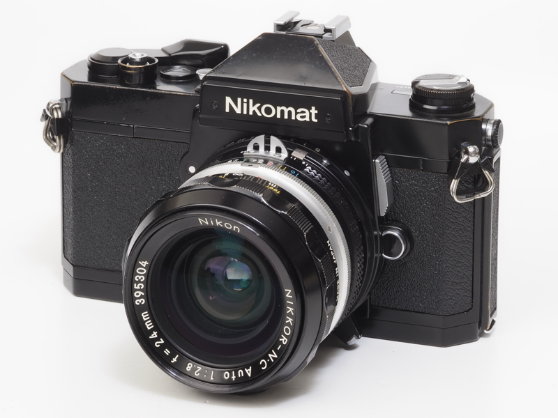 ニコマートFT3です。ニコマートFT2をAi化したマイナーチェンジ機です。うちの個体はF3と同時期に購入した記憶がありかなり使いました。デカいし重たいし、無骨なんですが、個人的には好きですニコマートシリーズ。