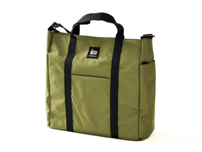 Chululu レニュー トートバッグ M（カラー：オリーブ）