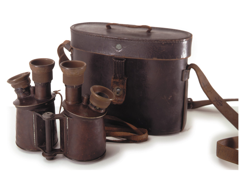 東郷平八郎が使用したツァイス双眼鏡（三笠保存会所蔵）