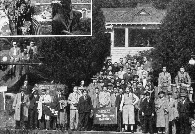 カールツァイス合資会社の箱根社員旅行（1936年）