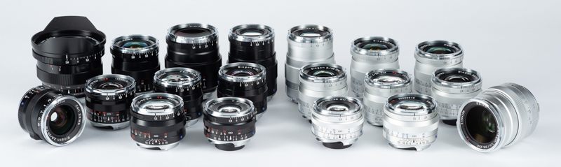 ツァイス・イコンにあわせて発売された、レンジファインダーカメラ用のツァイスZMレンズ