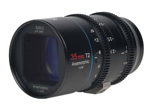 SIRUI、焦点距離24・35・50・75mmのアナモルフィックレンズ4本セット