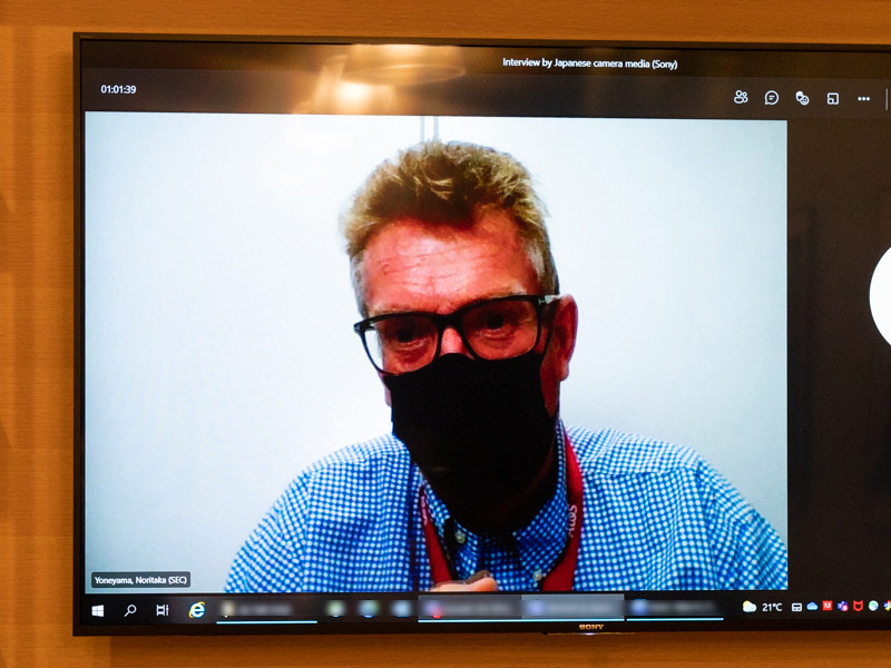 ボブ・マーティン氏。Web会議ソフトを通じてインタビューを行った