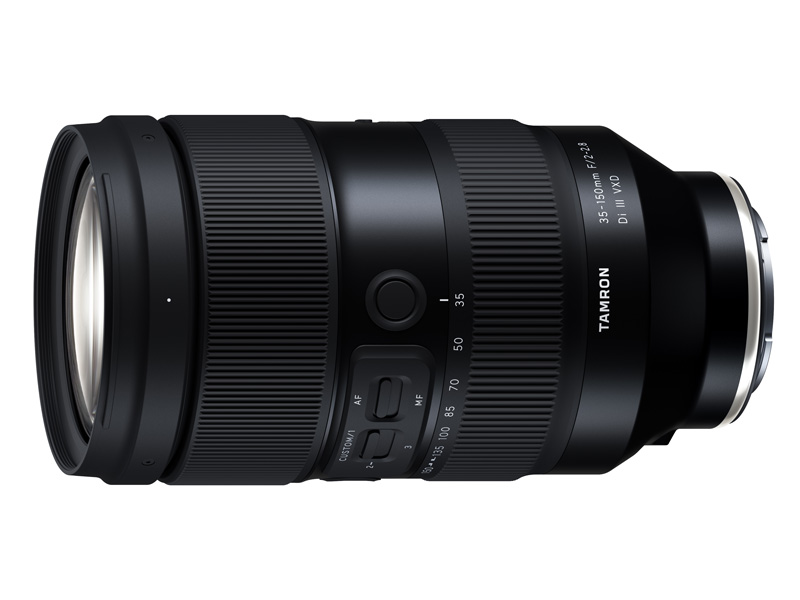 対象製品のひとつ「35-150mm F/2-2.8 Di III VXD」（Model A058）