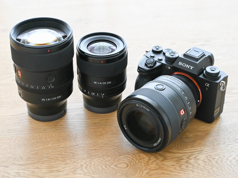 今回テストで使用した3本のGMレンズ