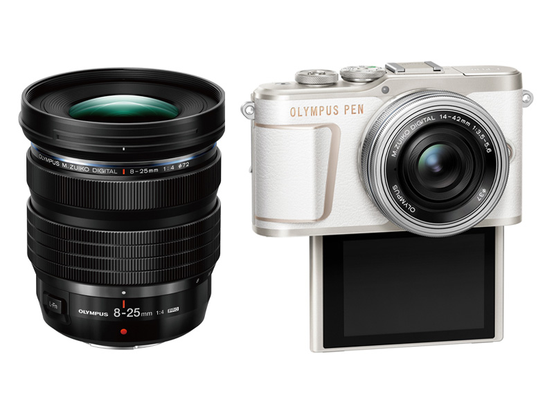 M.ZUIKO DIGITAL ED 8-25mm F4.0 PRO、OLYMPUS PEN E-PL10