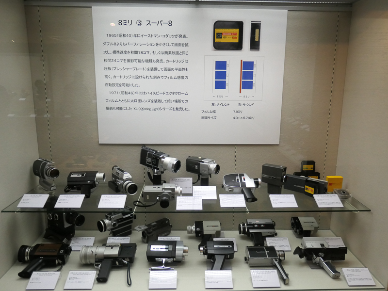 スーパー8の展示コーナー