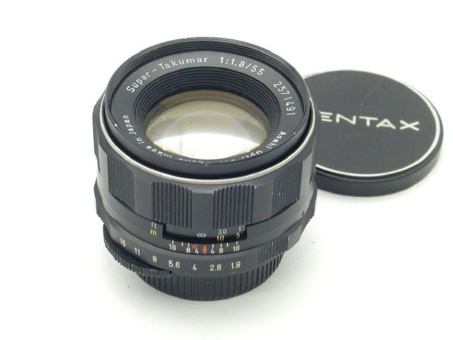 Pentax　スーパータクマー55mm/f1.8　7,700円（ペンギンカメラ）