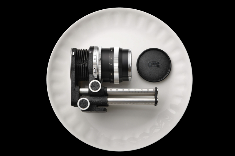 S-Planar 50mm/4 with Contarex Bellows