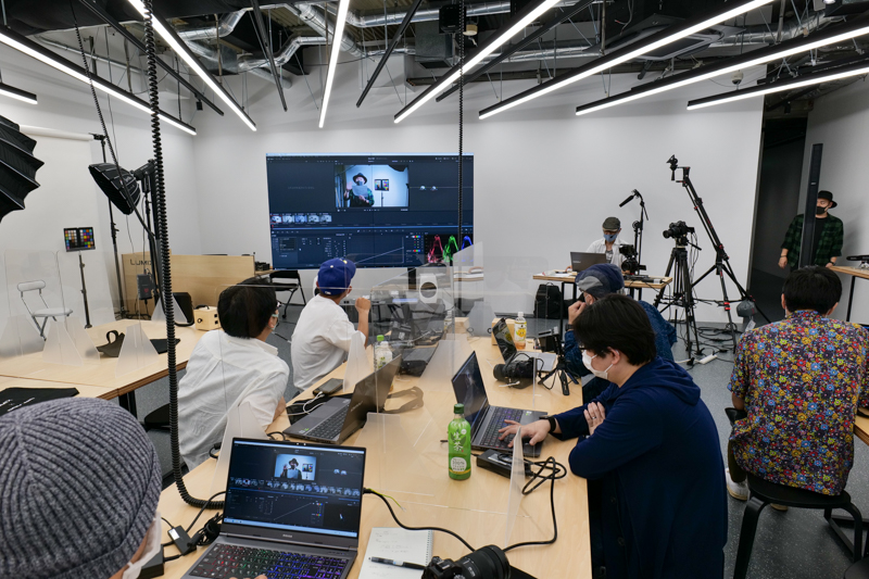 セミナー「S5 × BRAW を体験、LUMIXで出来るRAW動画制作フロー講座（実践編）」の様子