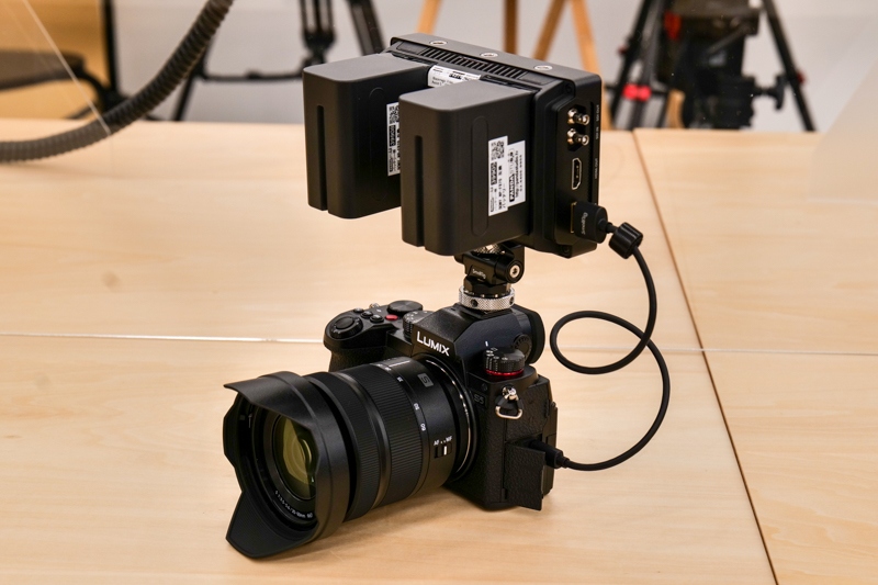 LUMIX S5で生成したRAWデータをBlackmagic Video Assist 12G HDRで記録する