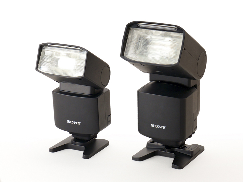 左からHVL-F46RM、HVL-F60RM2