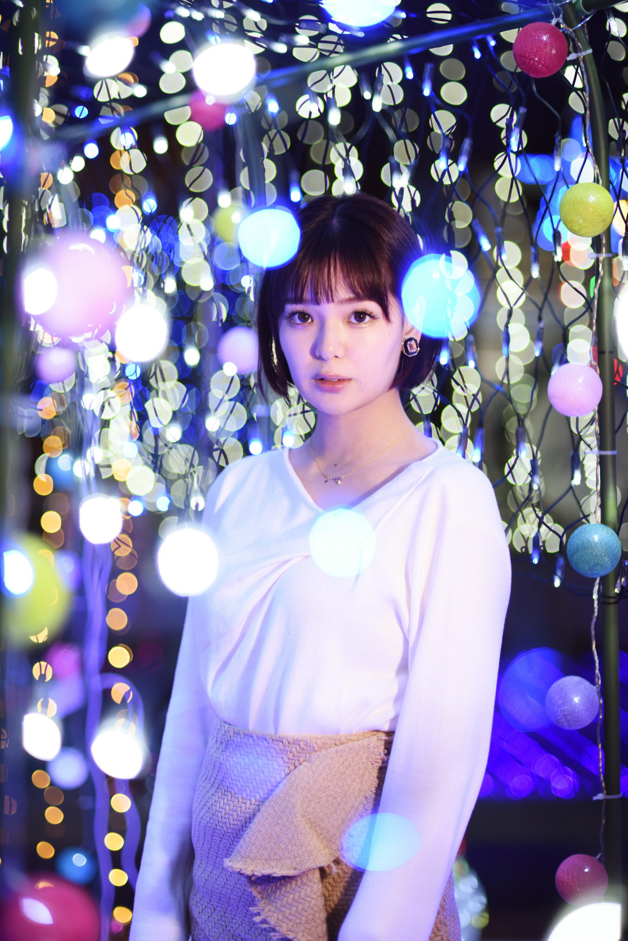 佐藤の直近作「山形美少女図鑑」より。しとうももさん（モデル インフルエンサー ミスID2019 山形美少女図鑑応援アンバサダー）