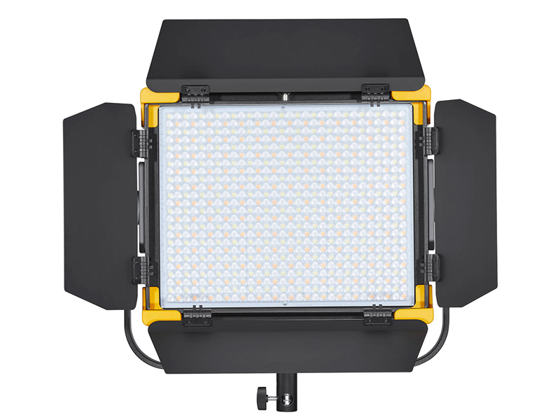 バーンドアを装着した様子