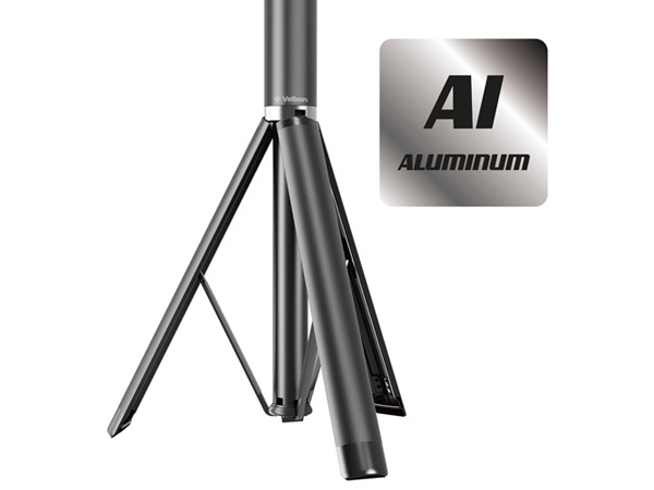 脚部にはステーを備えている